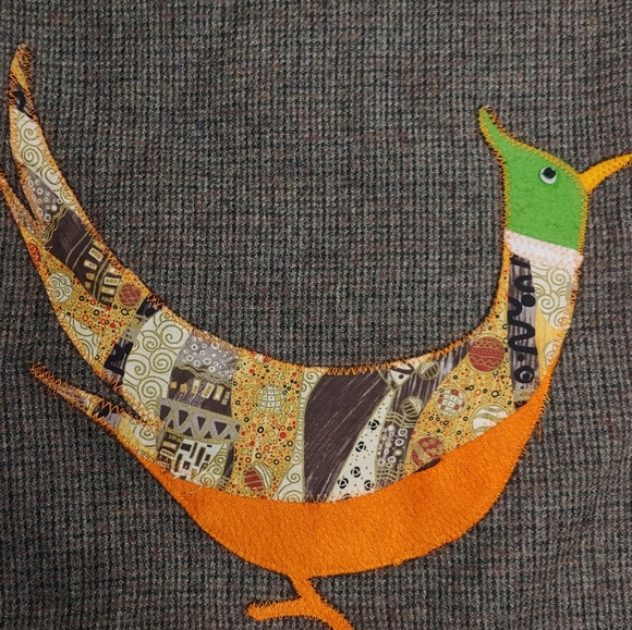 Cute Homemade Bird Accent Pillowcase Multi Pattern Home Decor - Picture 3 of 14